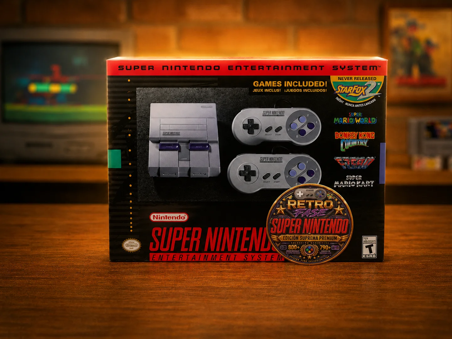 Super Nintendo Classic Edición Premium